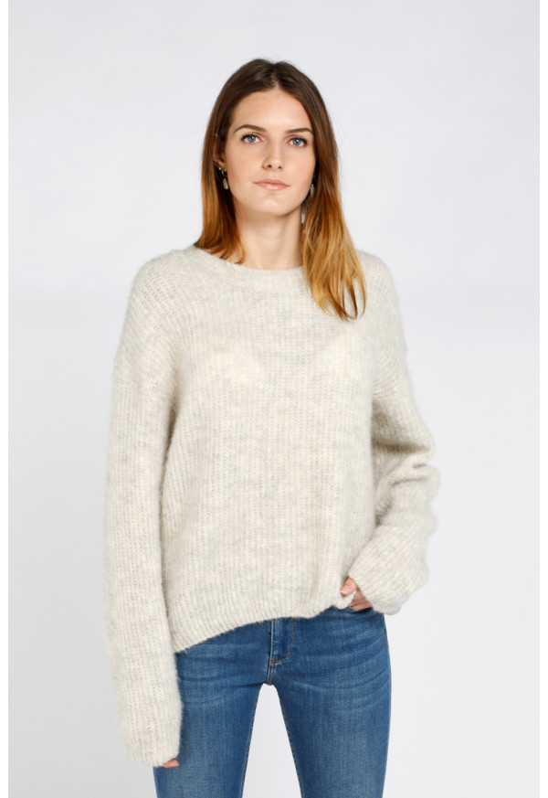 Pull East 18F Poudreuse Chiné